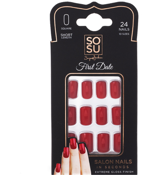 False Nails Short Square First Date