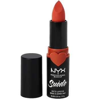 NYX Professional Makeup Suéde Matte Lippenstift 3.5 g Nr. 08 - Peach Don'T Kill My Vibe