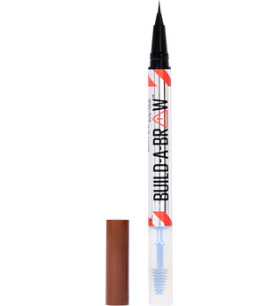 Maybelline Build-A-Brow 2 Easy Steps Eye Brow Pencil and Gel (Various Shades) - Medium Brown