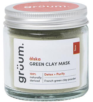 grüum älska Green Clay Face Mask 50ml