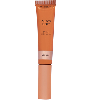 Revolution Pro Glow Edit Cream Highlighter 15ml (Various Shades) - Ablaze