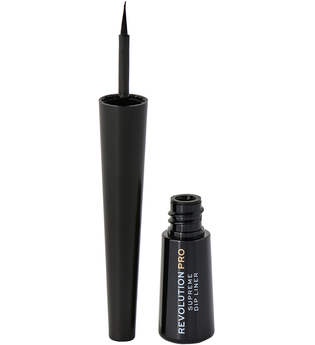 Revolution Pro - Flüssiger Eyeliner - Supreme Pigment Dip Eyeliner - Black