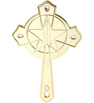 Jeffree Star Cosmetics Pink Religion Gold Chrome Cross Mirror Kosmetikspiegel 232.0 g