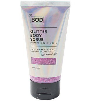 BOD Pink Salt and Coconut Glitter Scrub with Iridescent - Petite