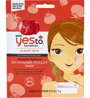 yes to Tomatoes Blemish-Fighting DIY Powder-to-Clay Mask 5 g