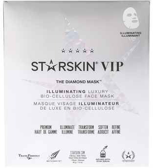STARSKIN® The Diamond Mask™ VIP Illuminating Coconut Bio-Cellulose Second Skin Face Mask