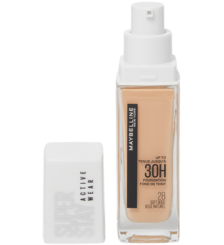Maybelline Superstay Active Wear Full Coverage 30H Liquid Foundation with Hyaluronic Acid 30ml - 28 Soft Beige