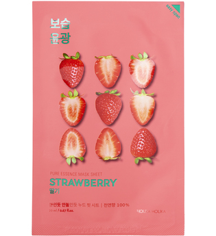 Holika Holika Pure Essence Mask Sheet 20ml (Various Options) - Strawberry