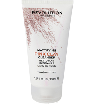 Revolution Skincare Mattifying Pink Clay Mud-to-Foam Cleanser Gesichtsreinigungsschaum 150.0 ml