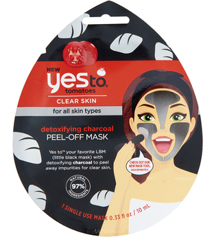 yes to Tomatoes Detoxifying Charcoal Peel-Off Mask Single Use