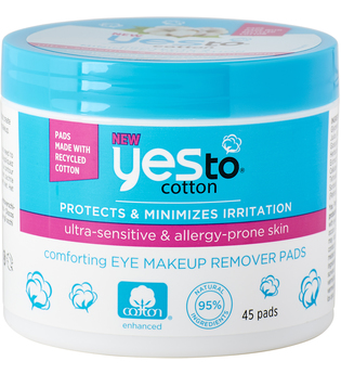 Yes to Cotton Comforting Eye Make Up Remover Pads x 45