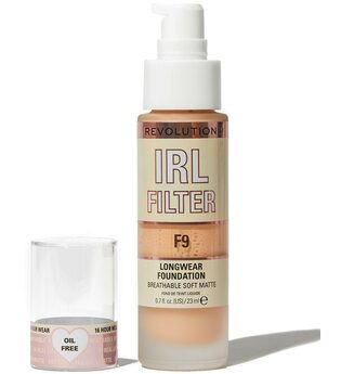 Makeup Revolution IRL Filter Longwear Foundation 23ml (Various Shades) - F9