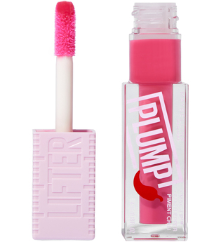 Maybelline Lifter Gloss Plumping Lip Gloss Lasting Hydration Formula With Hyaluronic Acid and Chilli Pepper (Various Shades) - Pink Sting