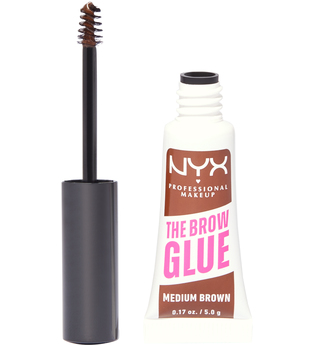 NYX Professional Makeup The Brow Glue Instant Styler 5g (Various Shades) - Medium Brown