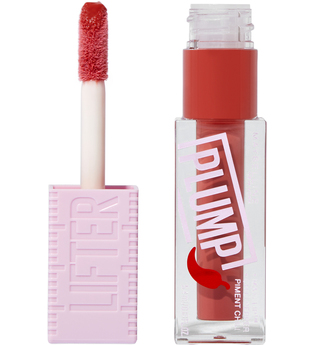 Maybelline Lifter Gloss Plumping Lip Gloss Lasting Hydration Formula With Hyaluronic Acid and Chilli Pepper (Various Shades) - Peach Fever