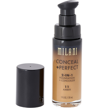 Milani - Foundation + Concealer - 2 in 1 - Conceal + Perfect - Amber - 11