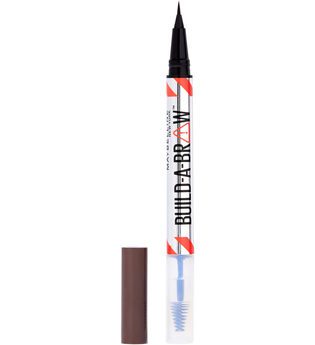 Maybelline Build-A-Brow 2 Easy Steps Eye Brow Pencil and Gel (Various Shades) - Deep Brown