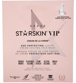STARSKIN VIP Cream de la Crème Age-Perfecting Luxury Cream Coated Sheet Face Mask 18g