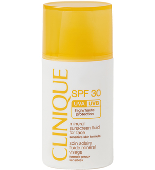 Clinique Sonnen und Körperpflege Sonnenpflege Mineral Sunscreen Fluid for Face SPF 30 30 ml