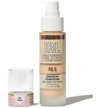 Makeup Revolution IRL Filter Longwear Foundation 23ml (Various Shades) - F6.5