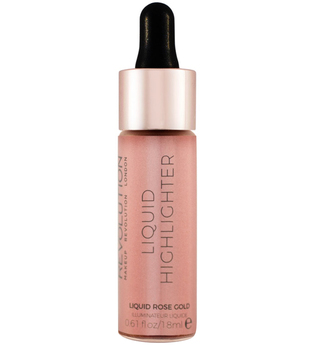 Makeup Revolution - Flüssiger Highlighter - Liquid Highlighter - Liquid Rose Gold