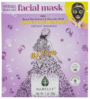 Glam Hydrogel Black Lace Facial Mask