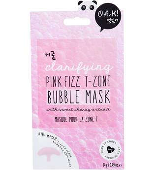 Oh K! Bubble Pink Fizz T-Zone Tuchmaske  1 Stk