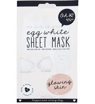 Oh K! Glowing Skin Egg White Sheet Face Mask
