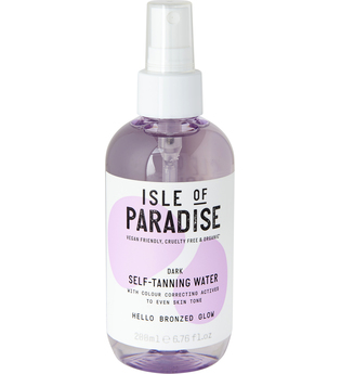 Isle of Paradise Selbstbräuner Dark Self-Tanning Water Selbstbräunungsspray 200.0 ml