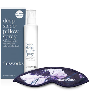 this works Deep Sleep™ Pillow Spray + Eye Mask Gift Set