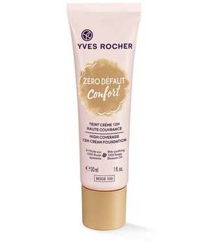 Yves Rocher Foundation - Creme-Make-up 12 h - Hohe Deckkraft Beige 100
