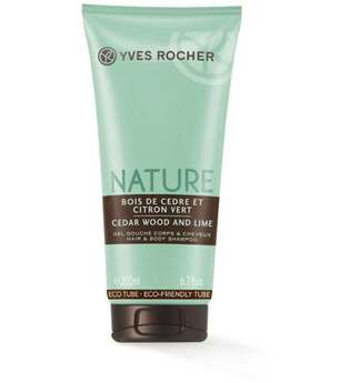 Yves Rocher Duschgel & Haarshampoo - Zedernholz-Limette Dusch-Shampoo für Männer