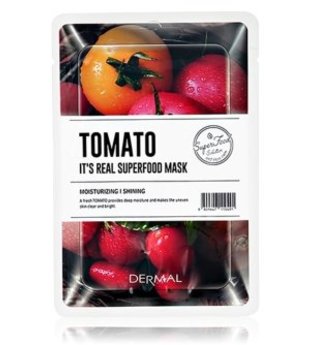 DERMAL It's Real Superfood Tomato Tuchmaske  1 Stk