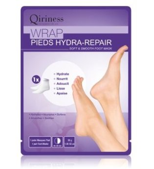 QIRINESS Wrap Pieds Hydra-Repair Soft & Smooth Foot Mask Fußmaske  1 Stk