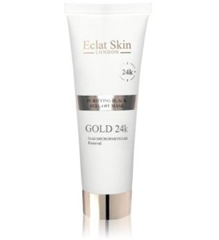 Eclat Skin London Gold 24K Purifying Black Gesichtspeeling 50 ml