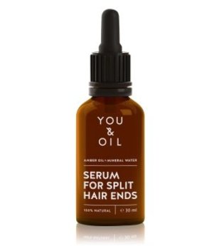 YOU & OIL Nourish & Brighten Amber Oil+Mineral Water Haaröl