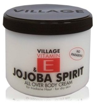Village Pflege Vitamin E Body Cream Jojoba Spirit 500 ml