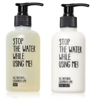 Stop The Water While Using Me Waterlover Edition Cucumber Lime Handpflegeset 1 Stk