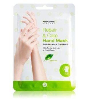 Absolute New York Pflege Körperpflege Repair & Care Hand Mask Green Tea 3 Paar 3 x 1 Stk.