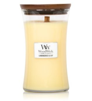 WoodWick Lemongrass & Lily Hourglass Duftkerze  610 g