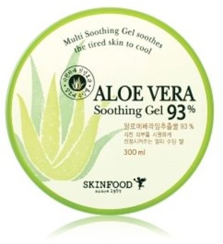 SKINFOOD Aloe Vera 93% Soothing Gel Gesichtsgel 300 ml