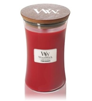 WoodWick Pomegranate Large Hourglass Duftkerze  610 g