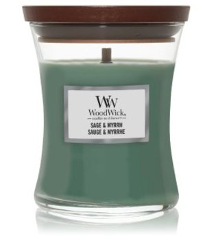 WoodWick Sage&Myrrh Hourglass Duftkerze  275 g