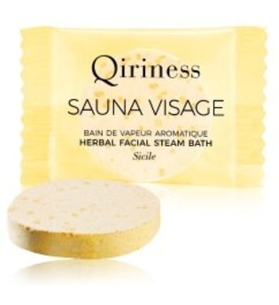 QIRINESS Sauna Visage Herbal Facial Steam Bath Édition Limitée - Sicile Gesichtsdampfbad  1 Stk