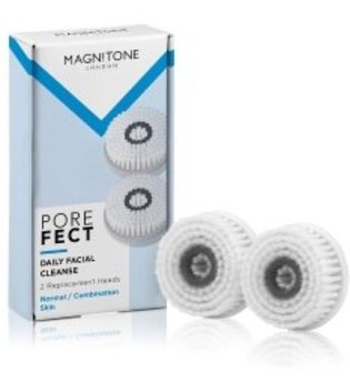 MAGNITONE London Barefaced 2 Porefect Daily Cleansing Brush Head - 2er-Pack