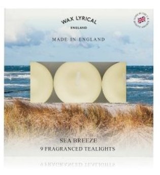 Wax Lyrical Made In England Sea Breeze Tealights Duftkerze  9 Stk