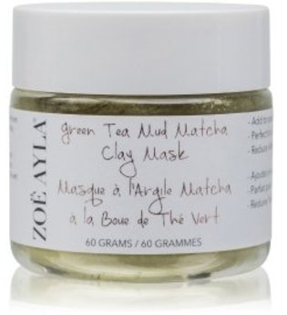 Zoë Ayla Green Tea Mud Matcha Clay Mask Gesichtsmaske