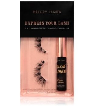 MELODY LASHES Glue Liner & Giselle Lashes Express your Lash Wimpernpflegeset 1 Stk No_Color