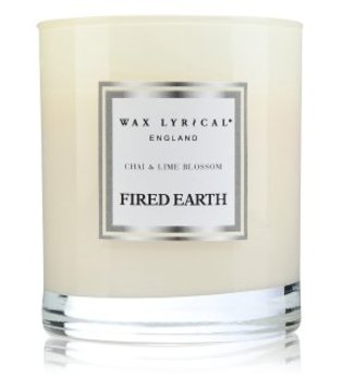 Wax Lyrical Fired Earth Chai & Lime Blossom Duftkerze  0.17 KG