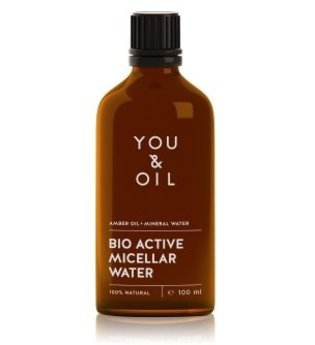 YOU & OIL Nourish & Brighten Amber Oil+Mineral Water Augenmake-up Entferner 100 ml No_Color